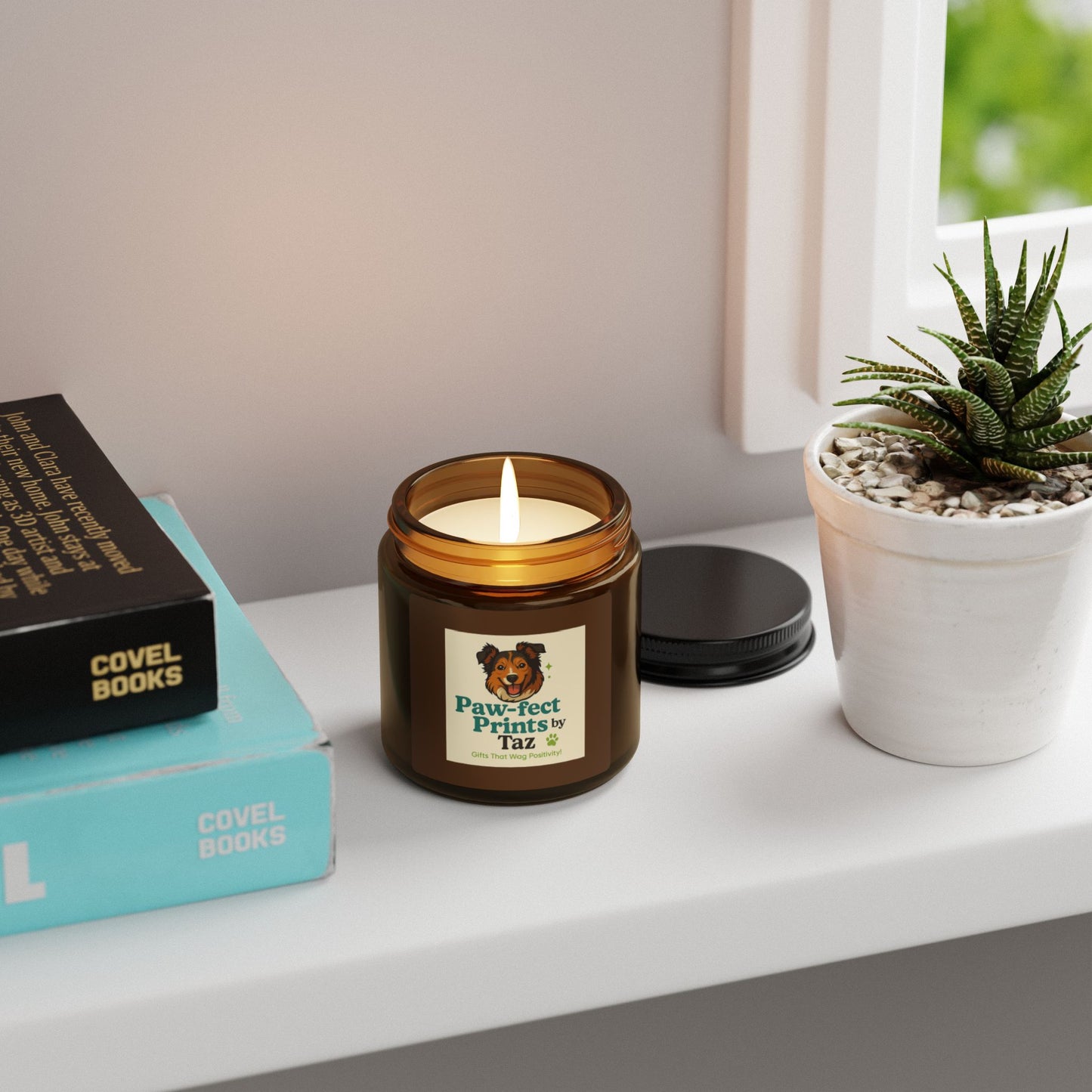 TAZ brand logo ~ Soy Candle ~ 4oz & 9oz