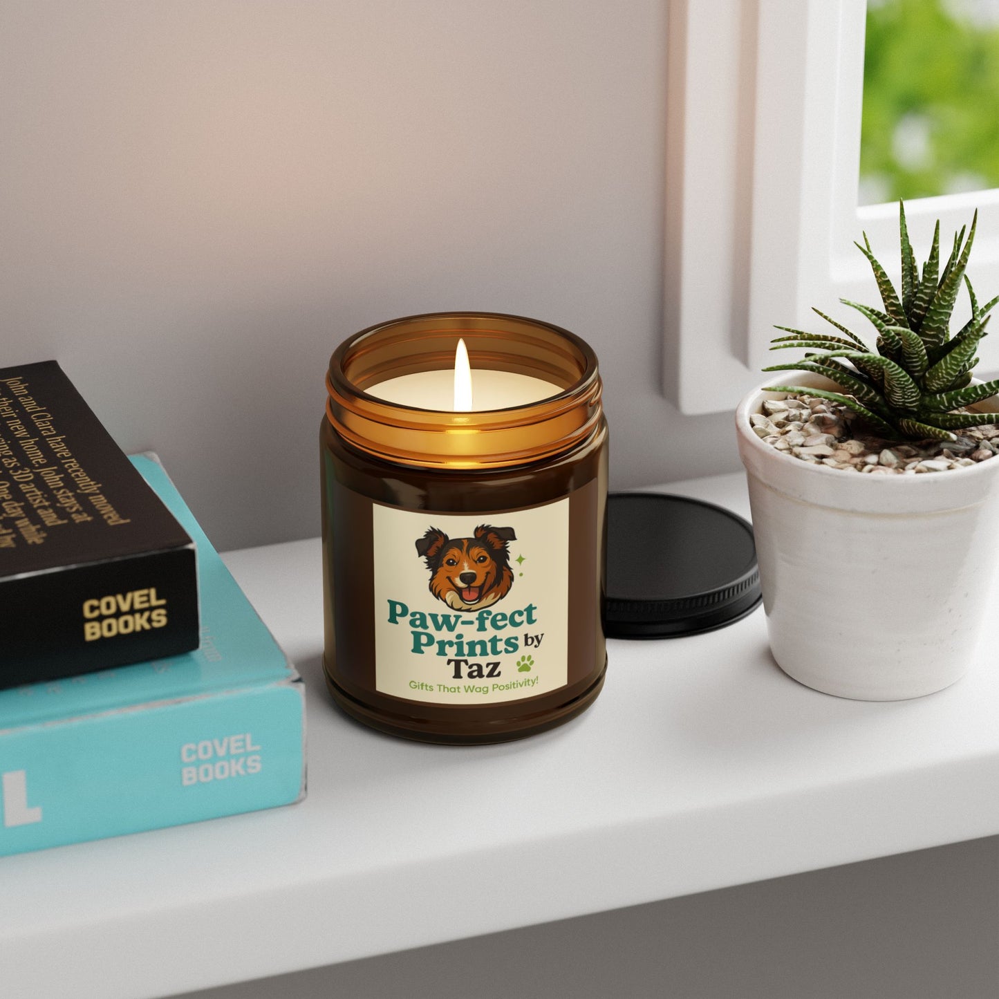 TAZ brand logo ~ Soy Candle ~ 4oz & 9oz