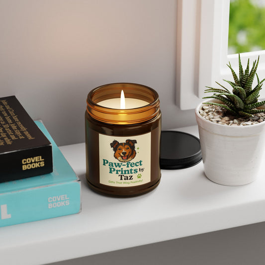 TAZ brand logo ~ Soy Candle ~ 4oz & 9oz