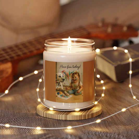 Brand Logo ~ Soy Candle, 9oz