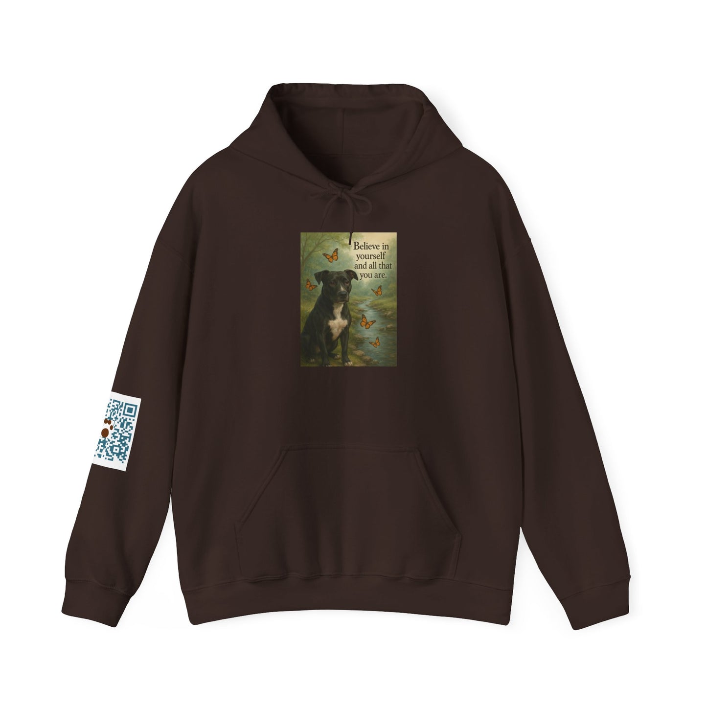 Believe in Yourself ~ unisex Hoodie - S - 5XL ~ Shelter Animal Donation