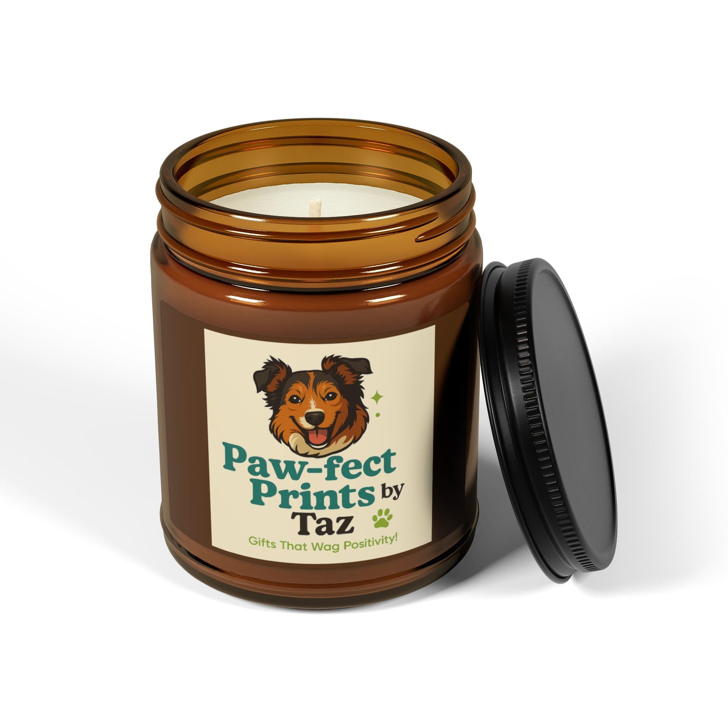 TAZ brand logo ~ Soy Candle ~ 4oz & 9oz